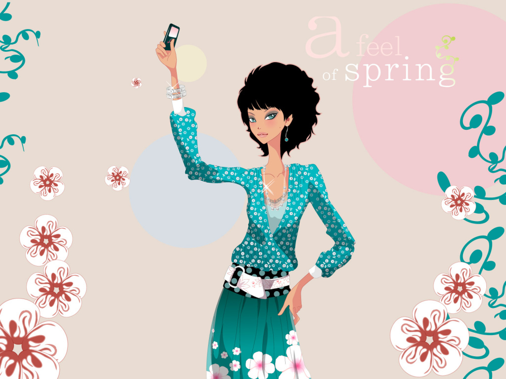 Нежные весенние чувства