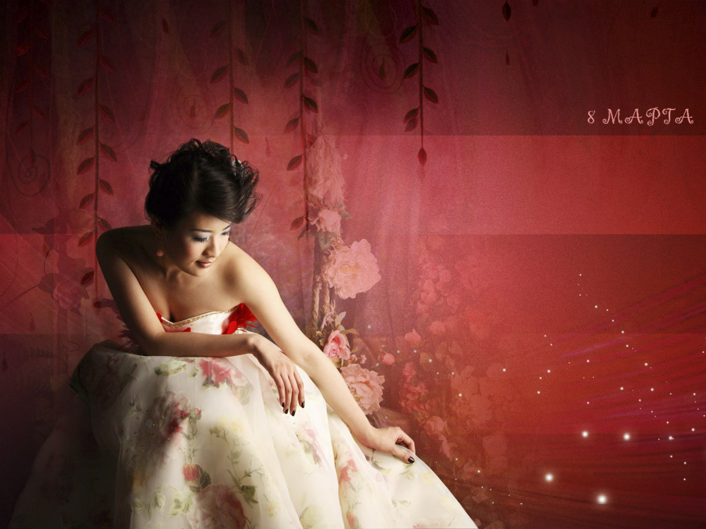 Счастливый день 8 марта