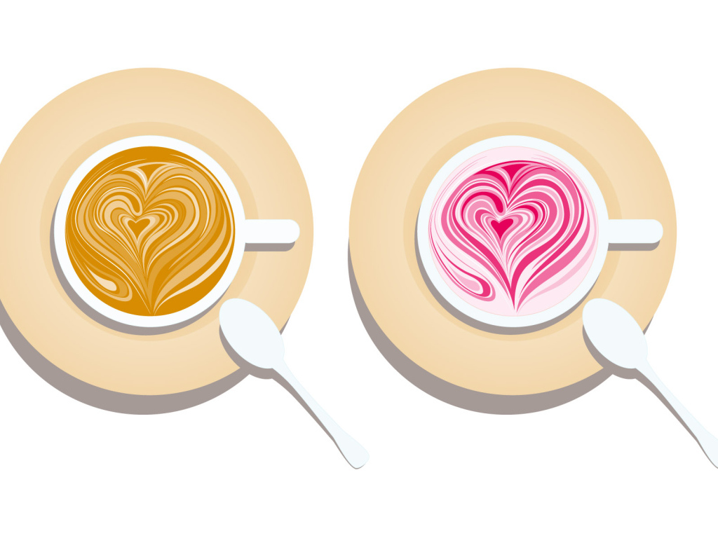 Кофейные сердечки