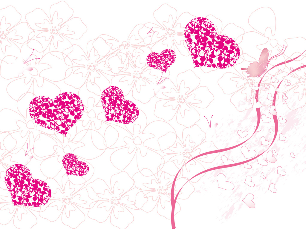 Коллаж сердец