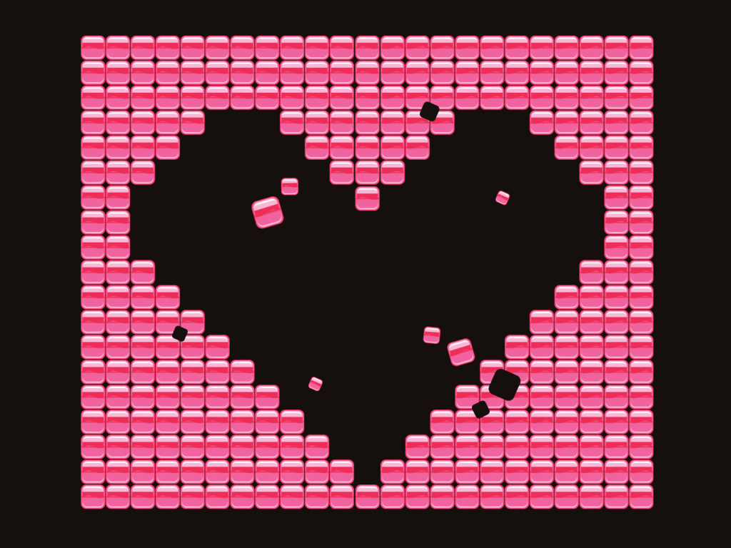 Сердце мозаика