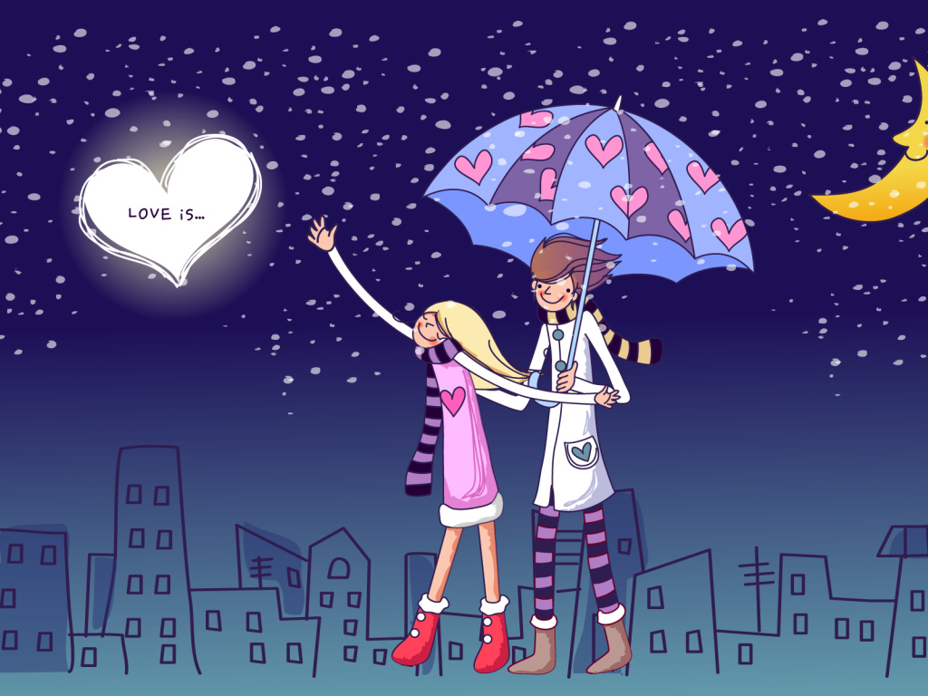 Любовники в День Святого Валентина