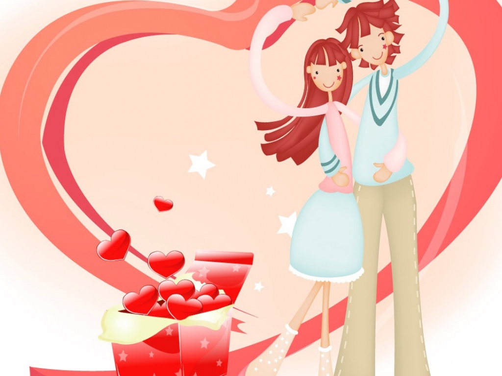 Влюбленные человечки