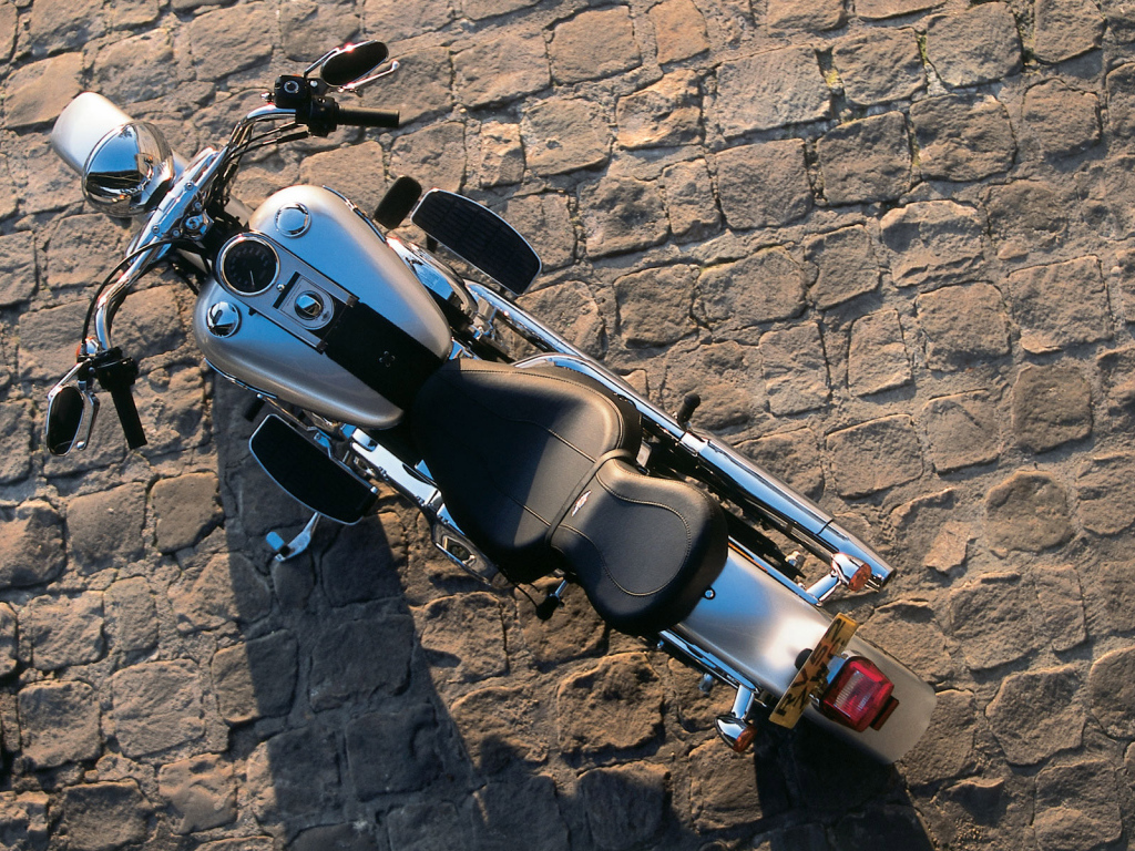 Harley Davidson вид сверху