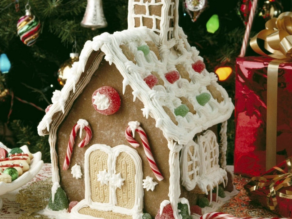 Новогодний домик