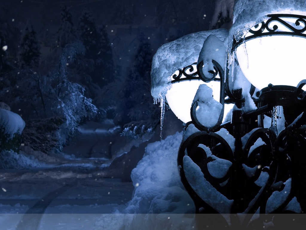 Новогодние фонари