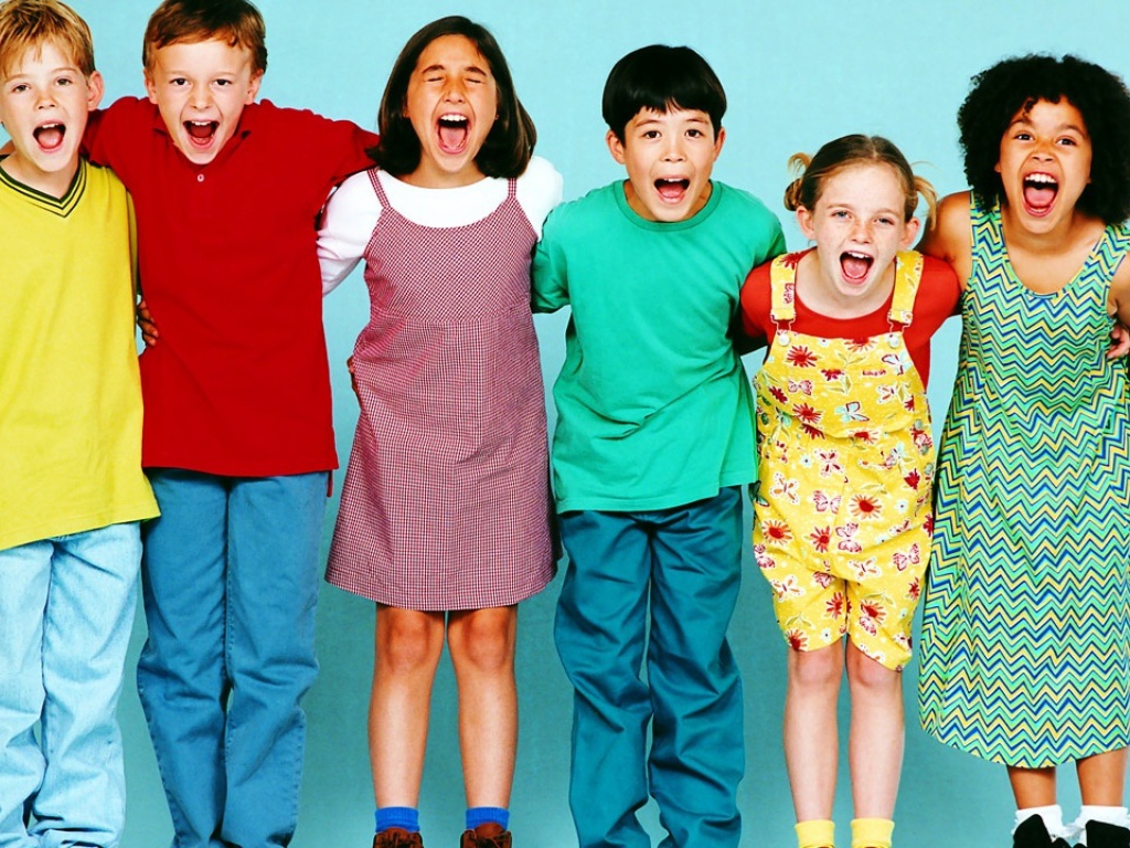 Веселые дети