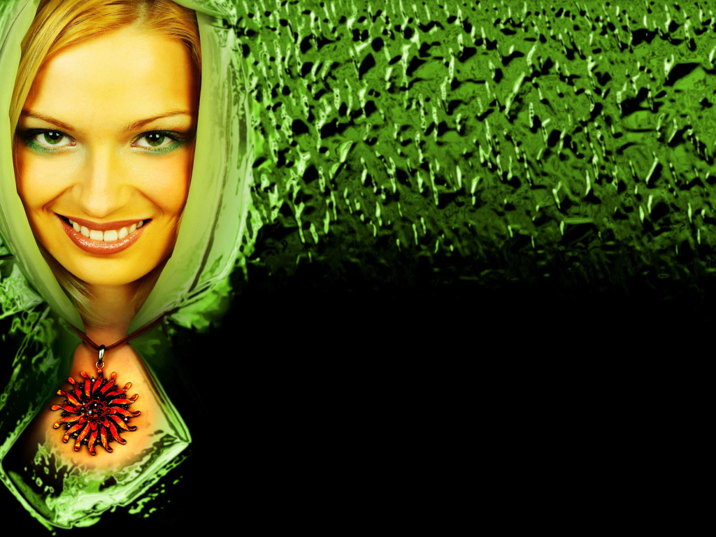 Зеленый хайр