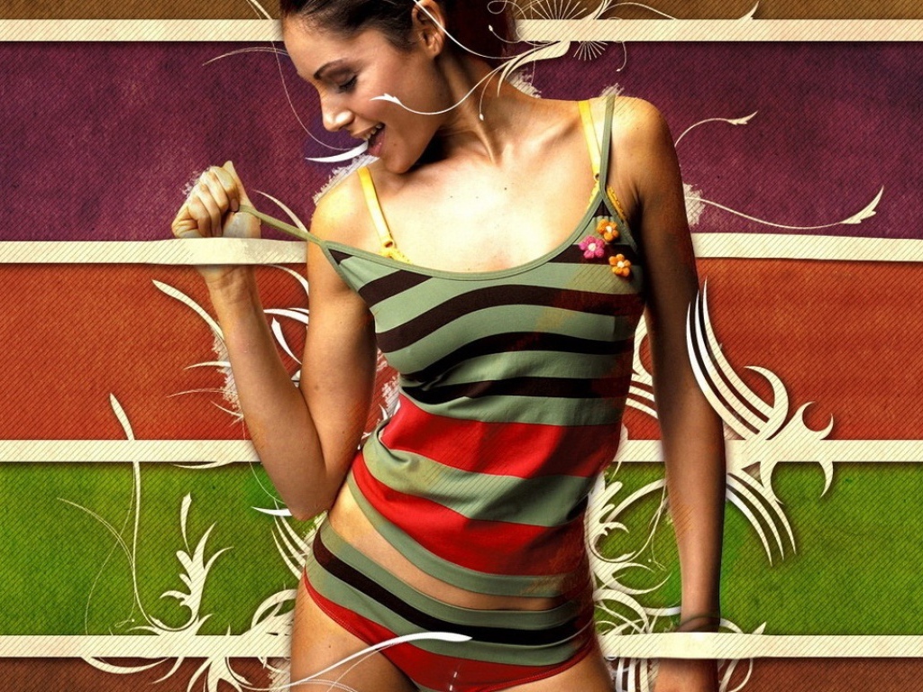 Стильная девчонка