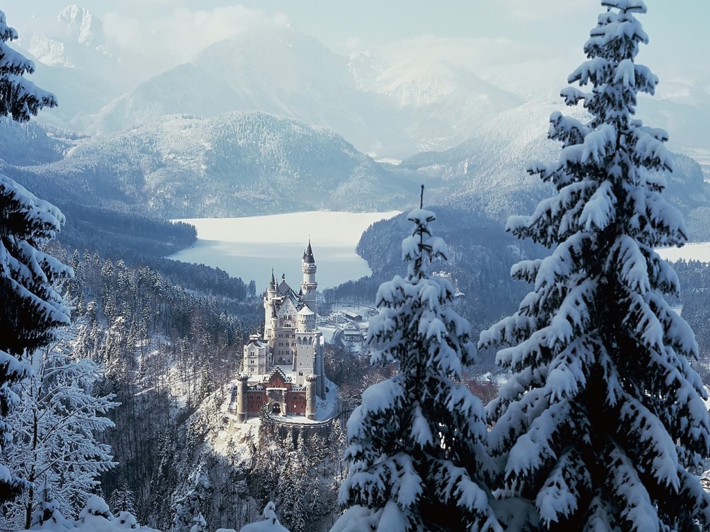 Бавария Замок Neuschwanstein