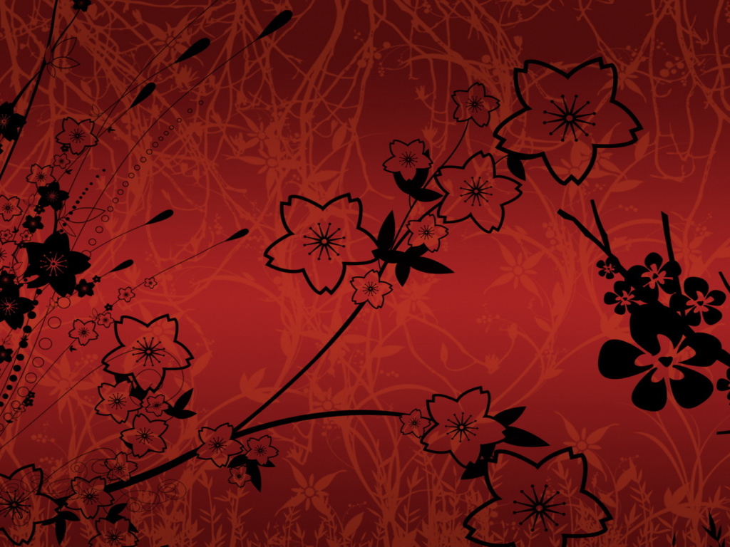 Черные цветы