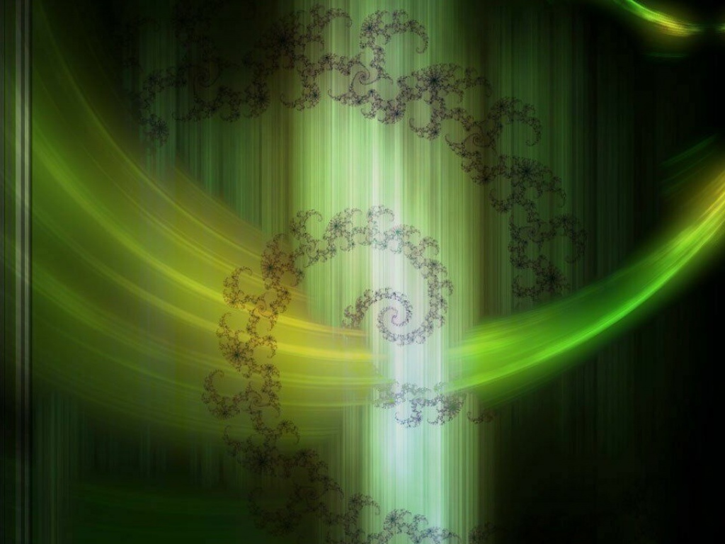 Зеленые лучи