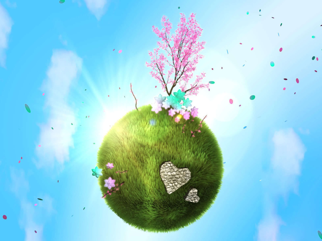 Весна на планете