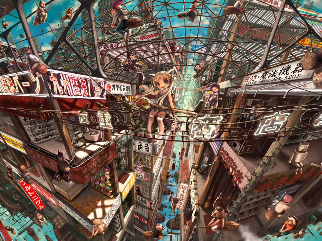 Город Аниме