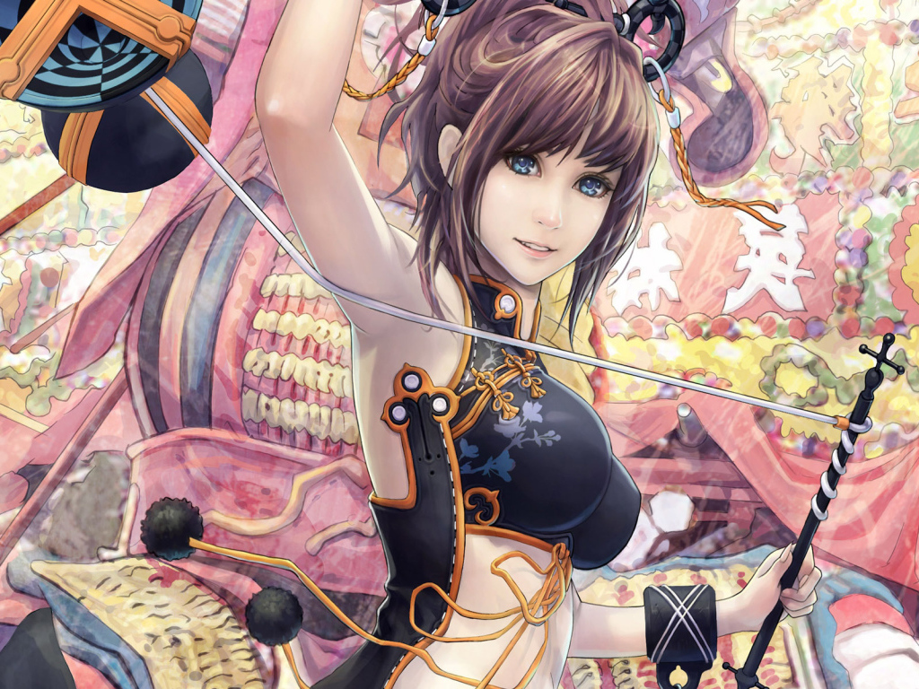 Голубоглазая девочка