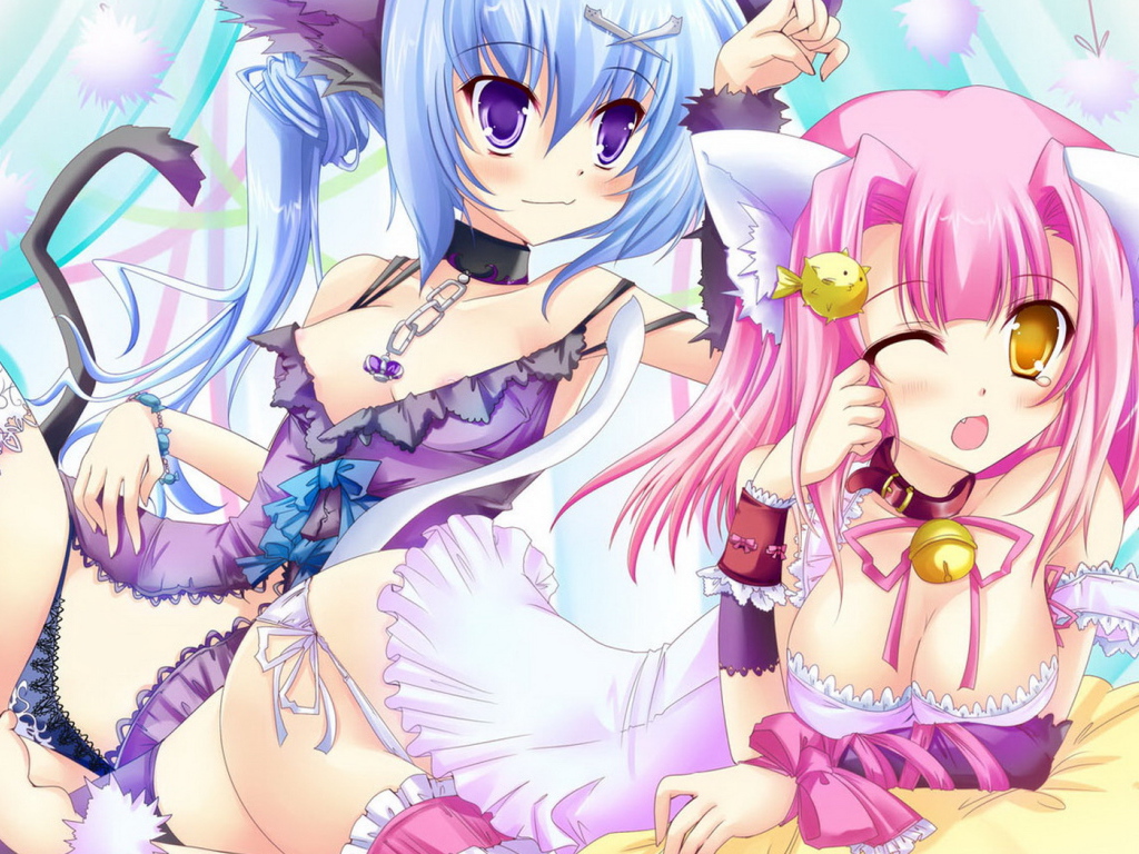 Парочка кошечек