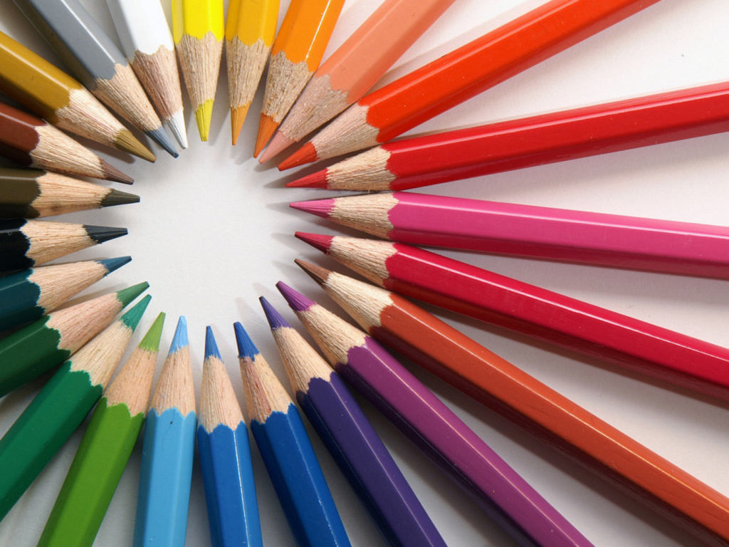 Разноцветные карандаши