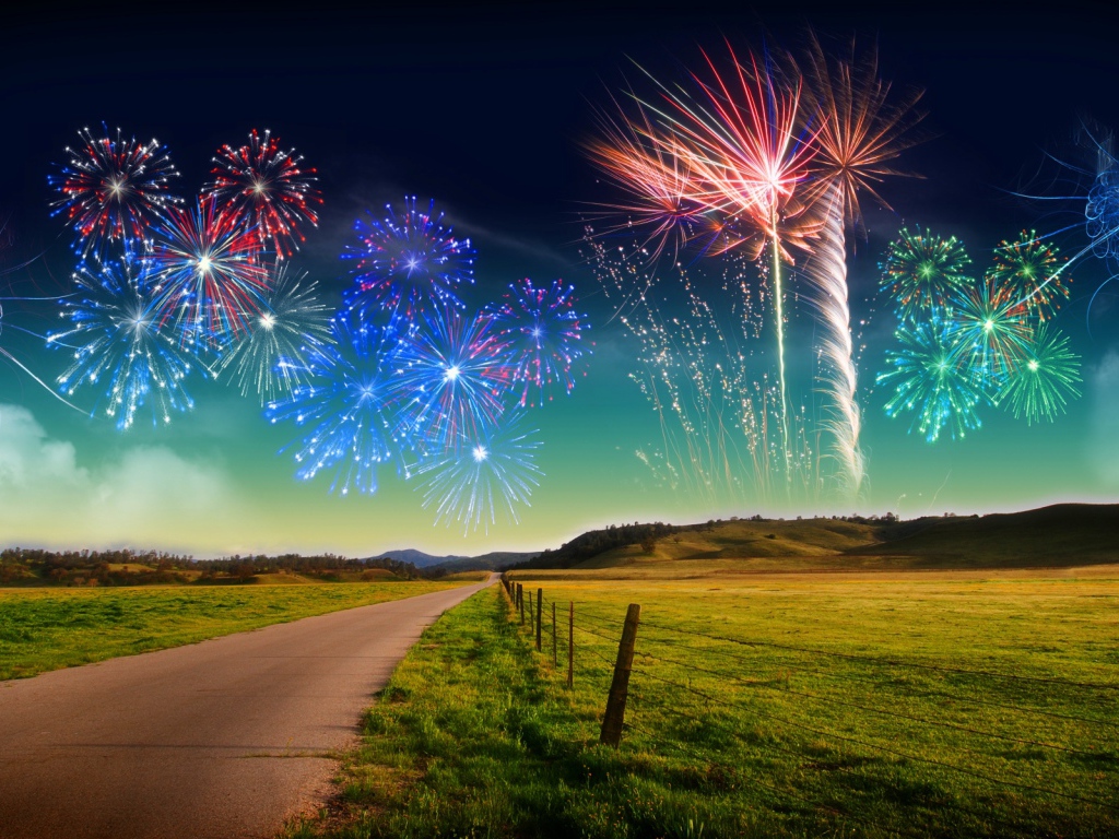 Фейерверк Новый Год 2011