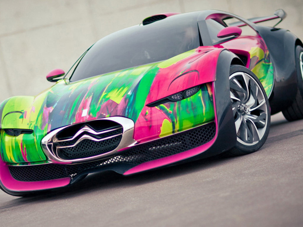 Гоночный электроконцепт Citroen-Survolt