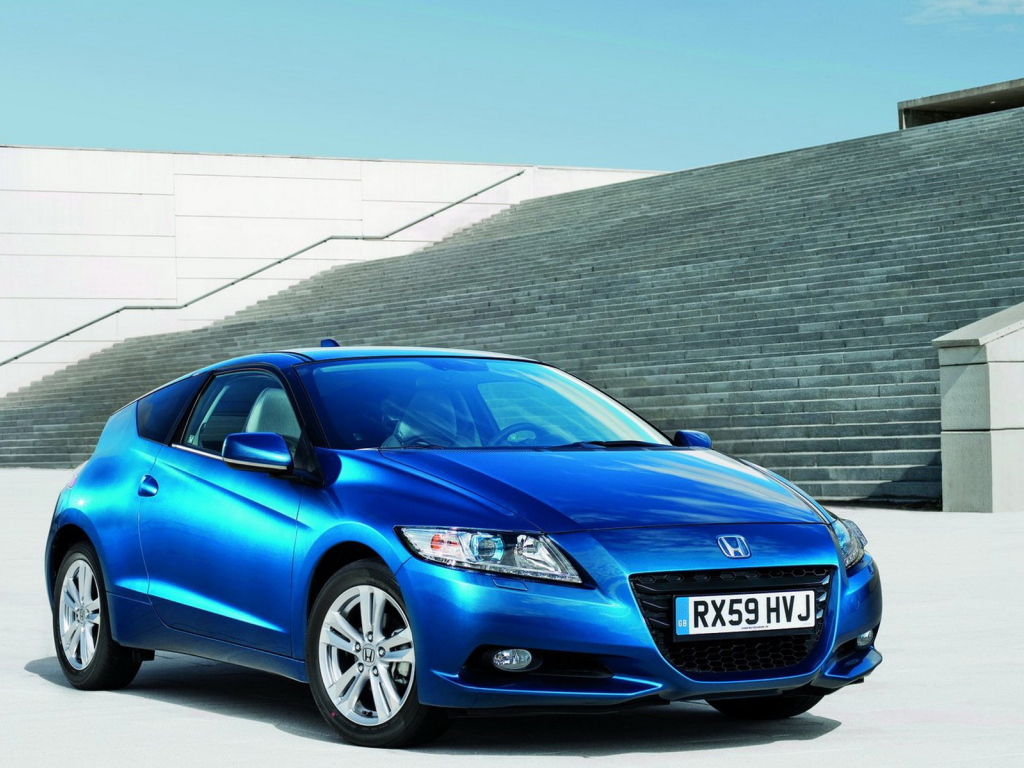 Хонда СR-Z в синем кузове