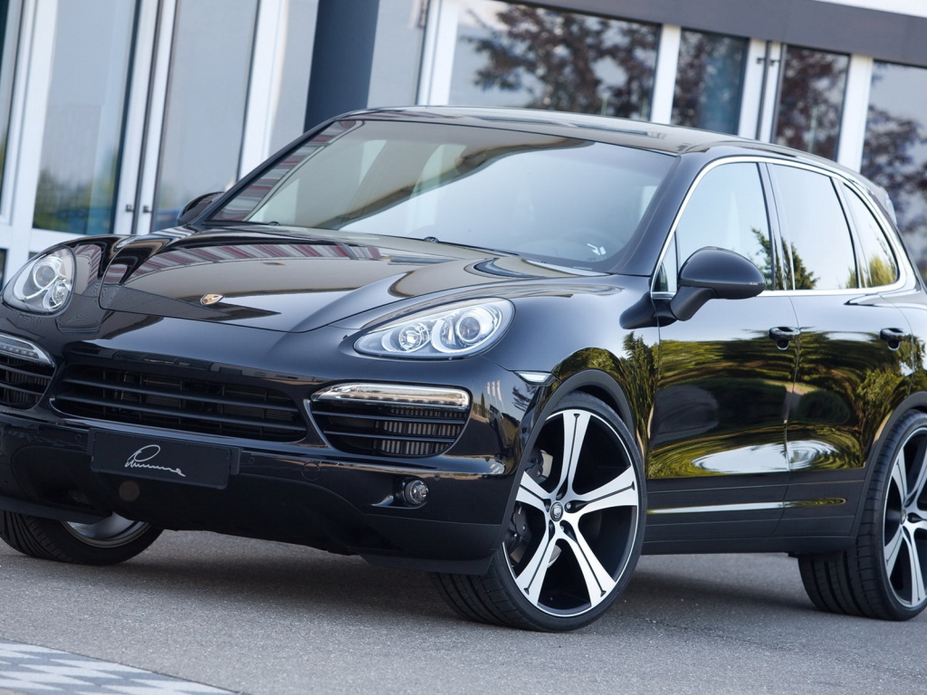 Тюнингованный Порше Кайен