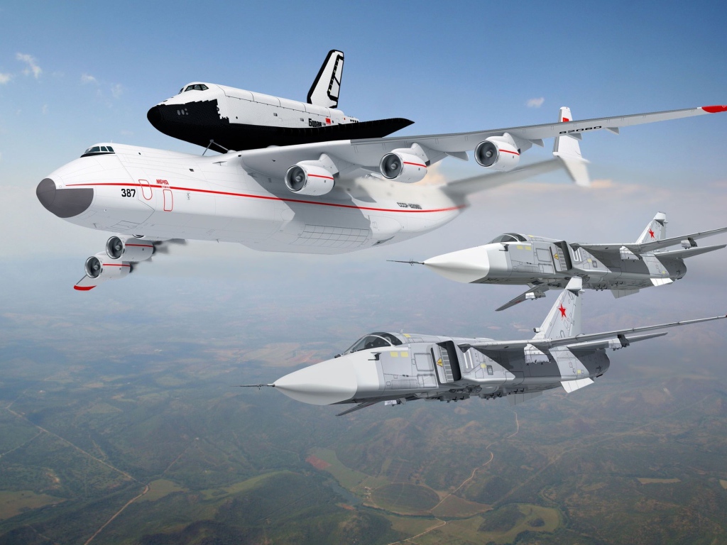 Ан-225, Буран, Су-24