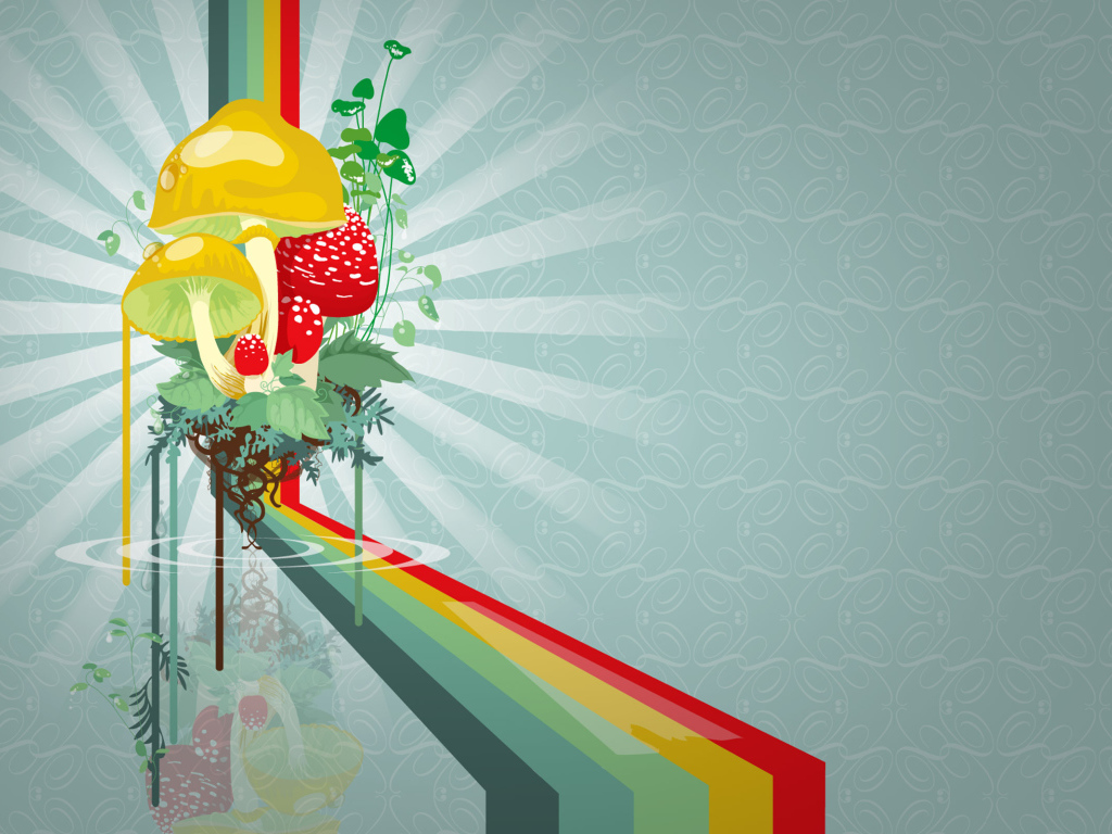 Грибная радуга