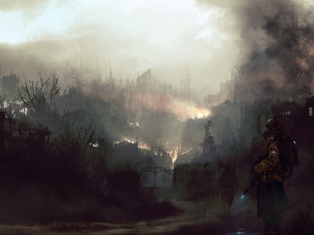 Разрушенный город