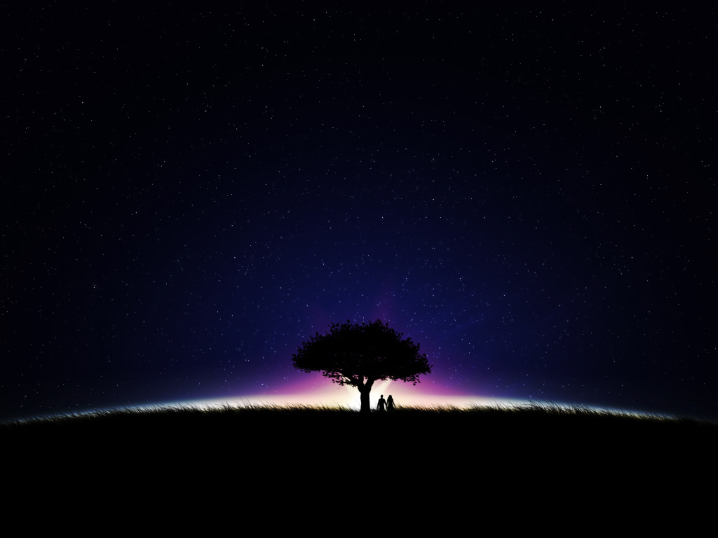 Звезды на ночном небе