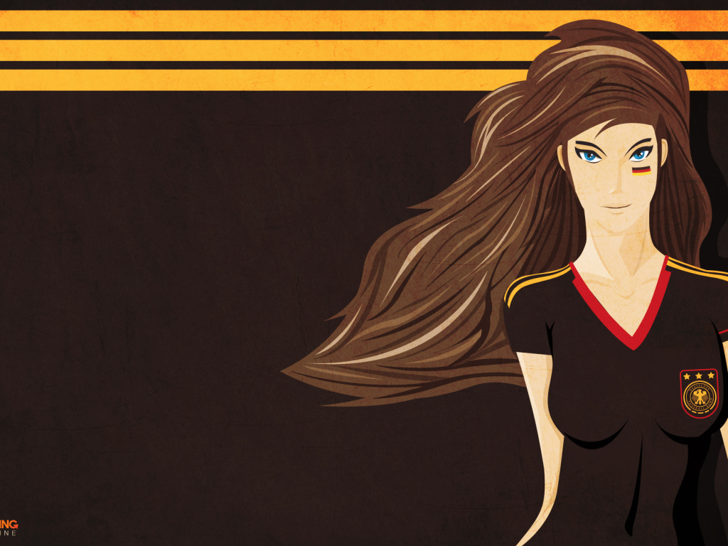 Немецкая болельщица