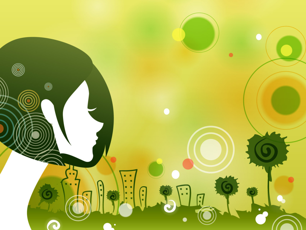 Зеленый город