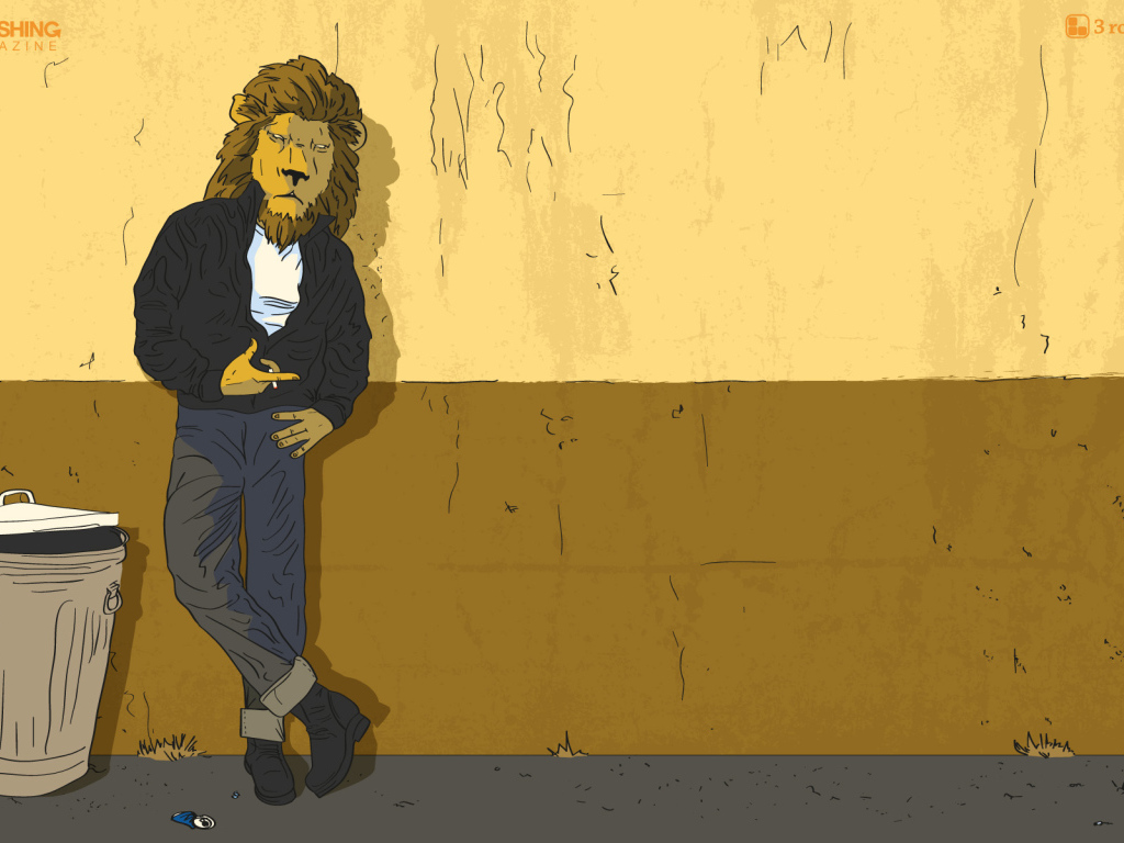 Городской лев