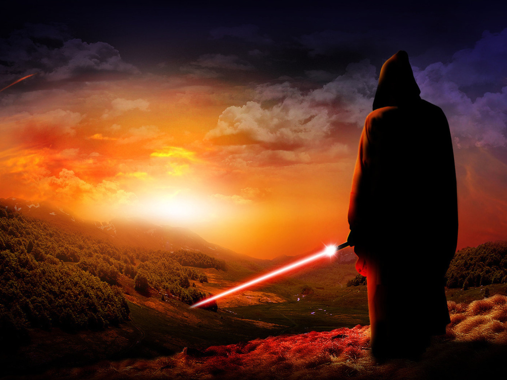 Странник с световым мечом