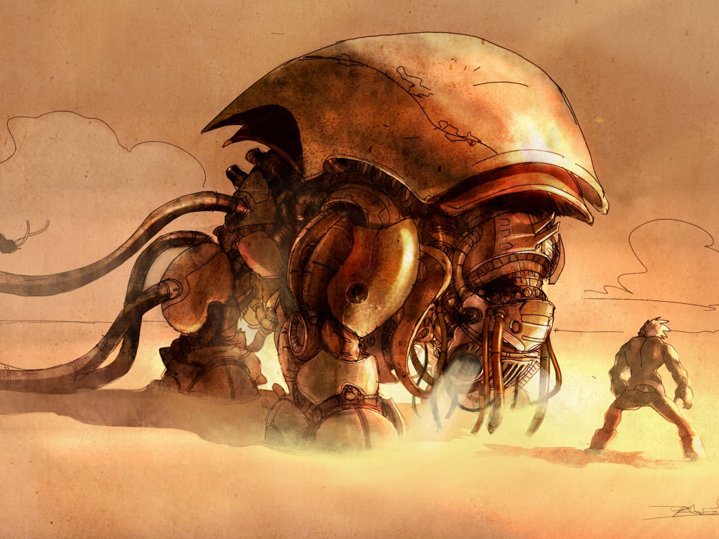 арт к игре Enslaved на PS3