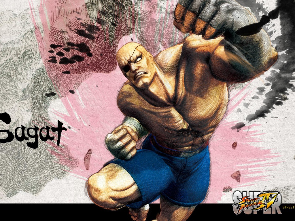 Sagat Street Fighter IV