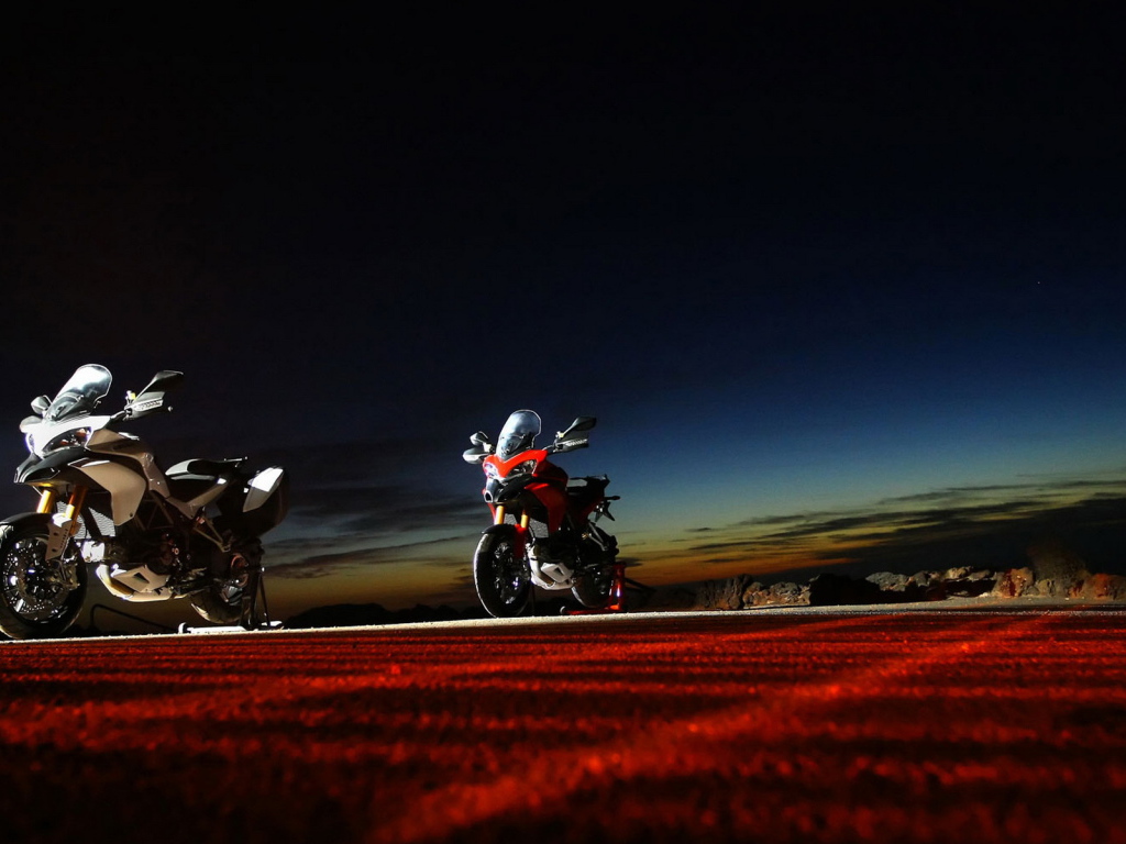 Дукати Мултистрада 1200С. Мощь в тишине