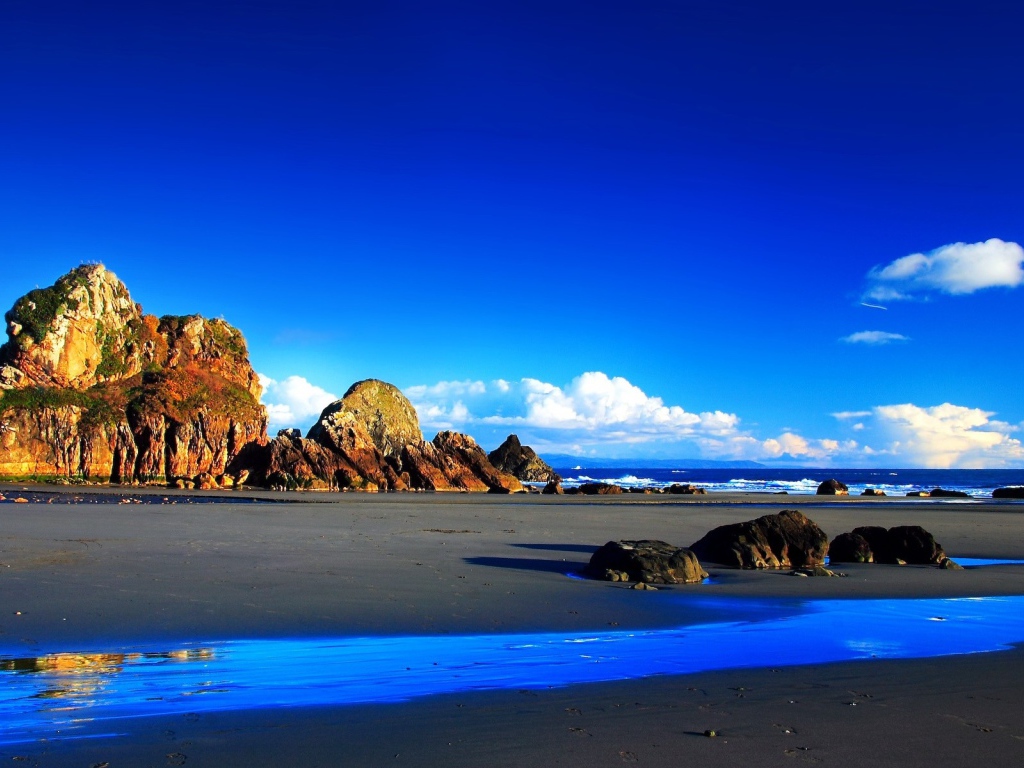 Яркие краски побережья