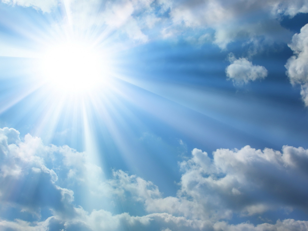 Голубое небо