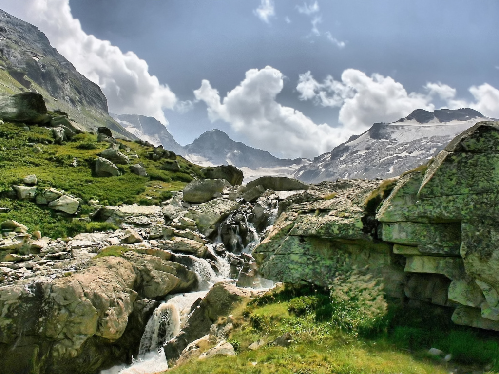 Ручей в горах