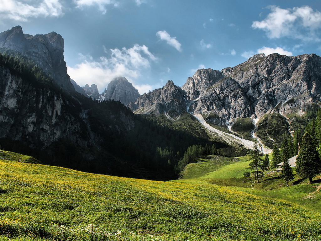 Крутые горы