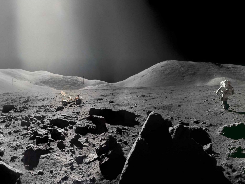 Люди на Луне