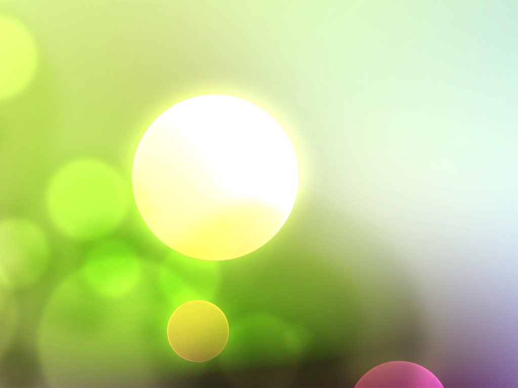 Разноцветные блики