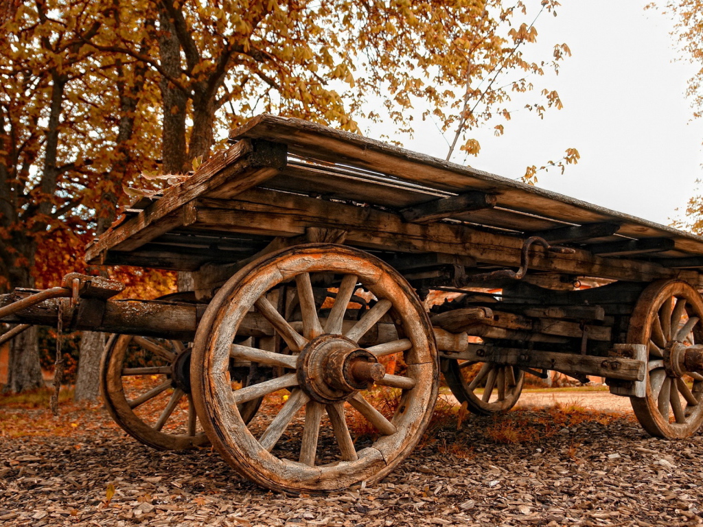 Старая телега