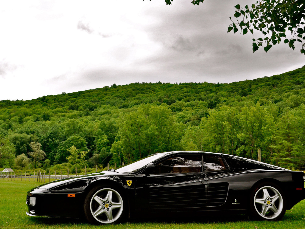 Ferrari черный