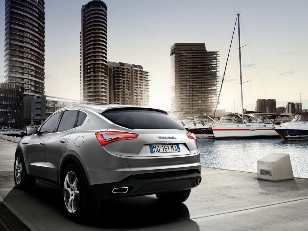 новый Maserati-Kubang