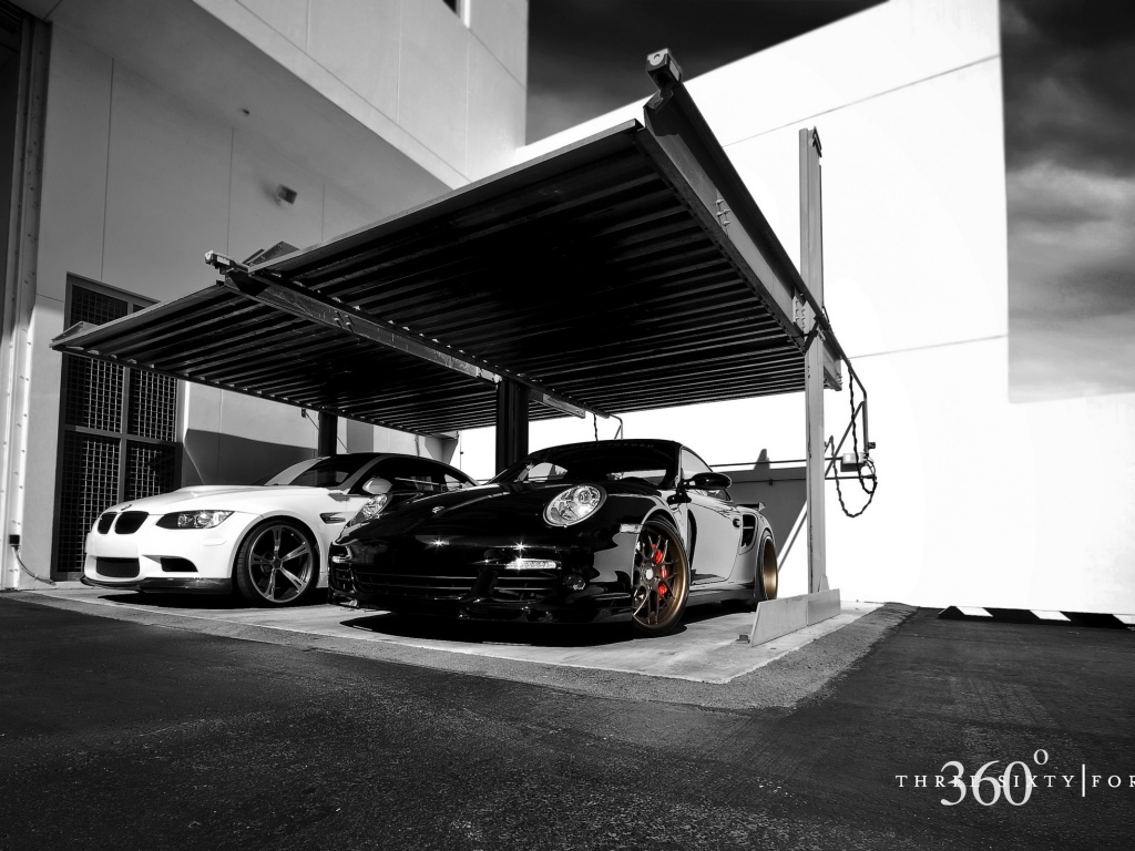 БМВ М3 и Порше 997