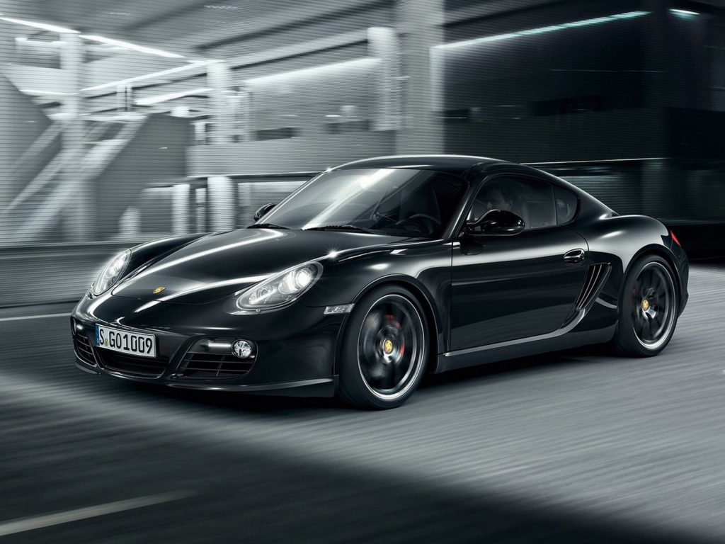 Porsche-Cayman S Black Edition