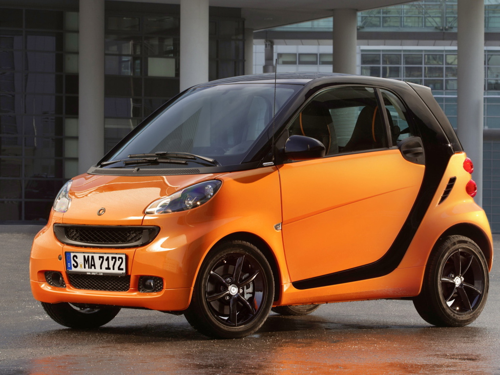 Smart fortwo Night Orange