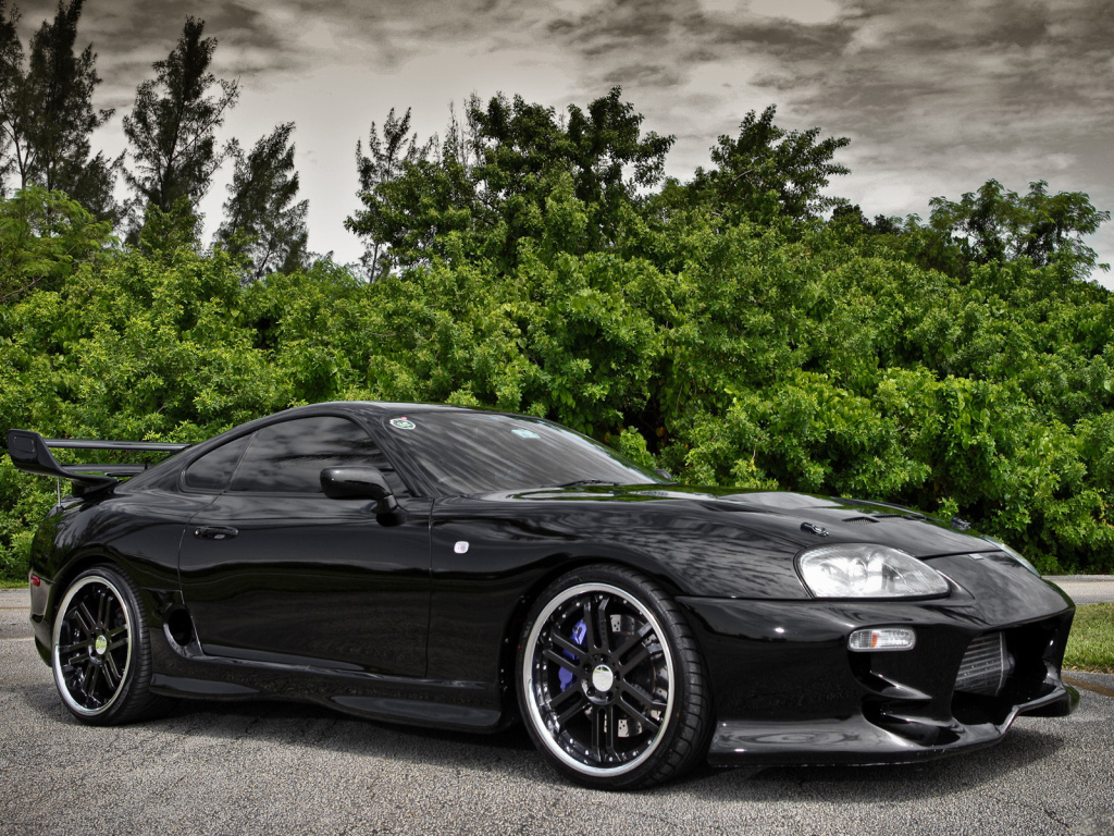 Toyota Supra black