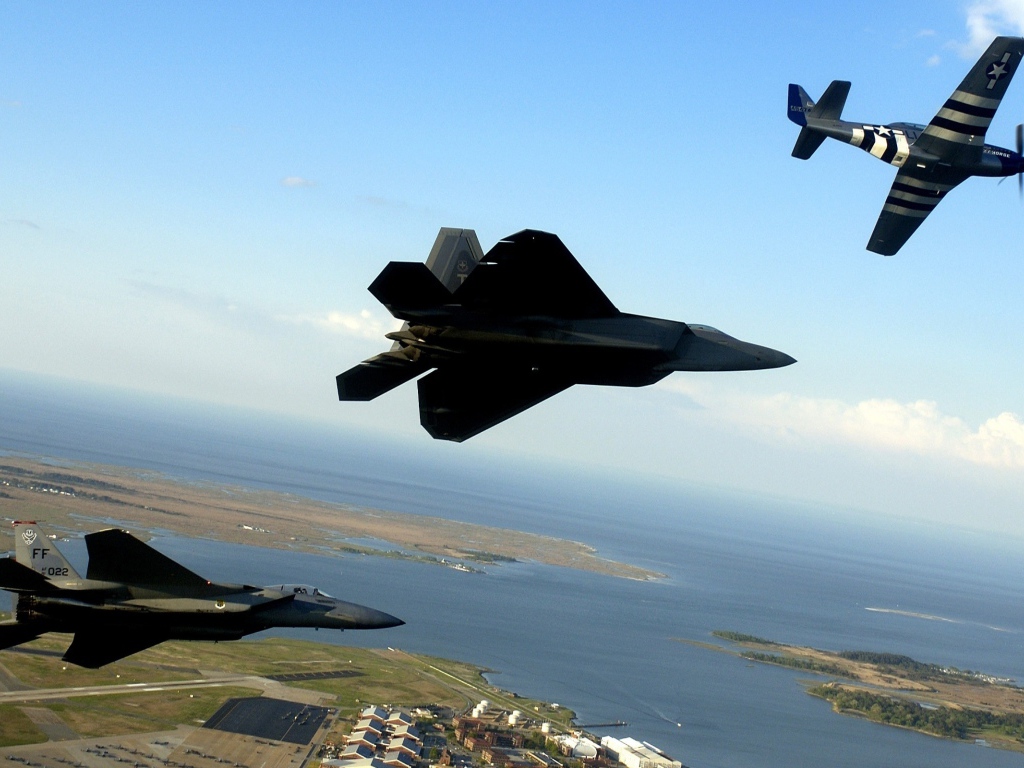 Самолеты в полете